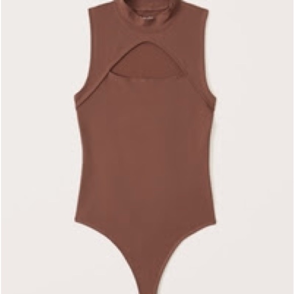 Abercrombie & Fitch Tops - Abercrombie Seamless Mockneck Cutout Bodysuit